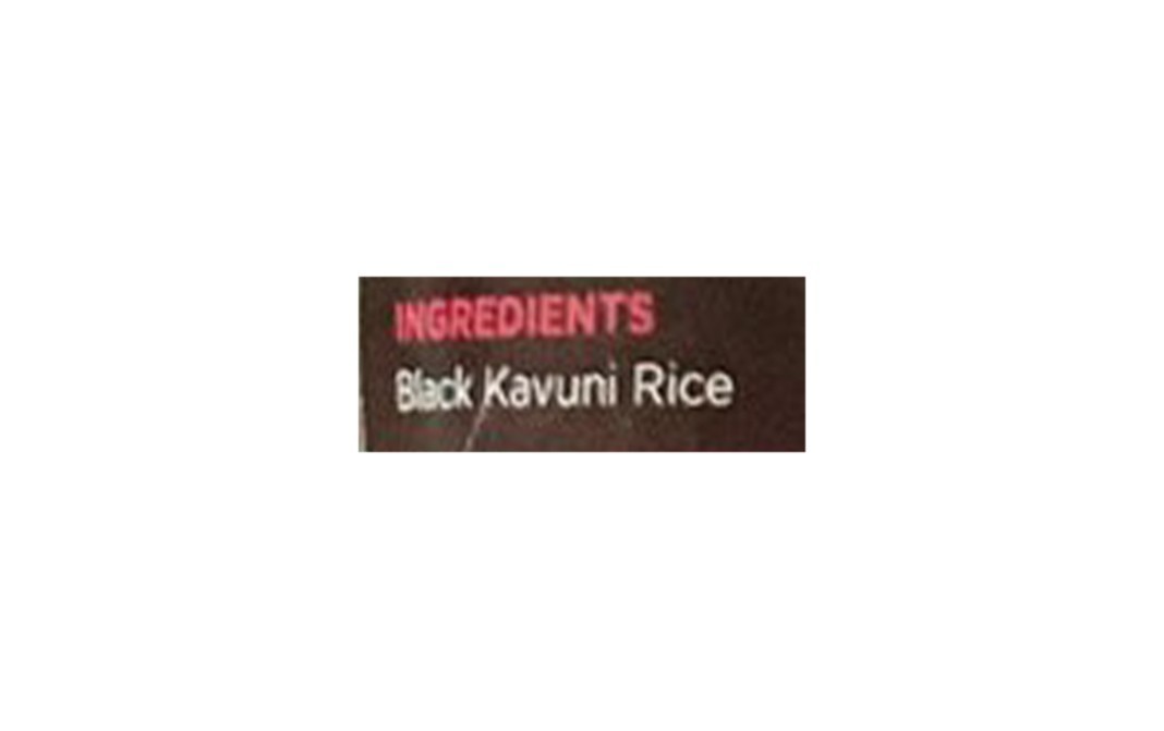 Delight Foods Black Kavuni/Forbidden Rice    Shrink Pack  500 grams